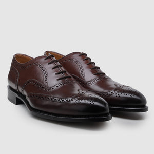 Wingtip Brogue Oxfords Brown 439 Goodyear Welted