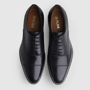 Captoe Oxfords Black 353 Goodyear Welted